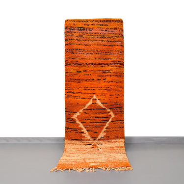 Moroccan Vintage Runner Rug 2.7 x 8.2 feet / 84 x 250 cm - Ettilux Home